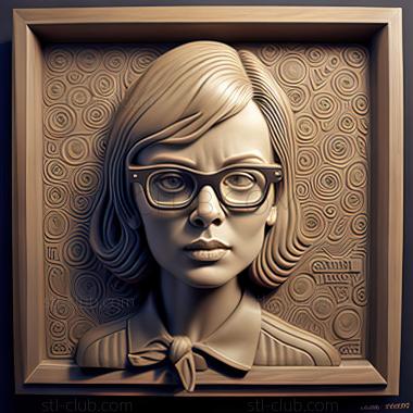 3D model  Enid Colslow FROM Ghost WorldGhost World (STL)